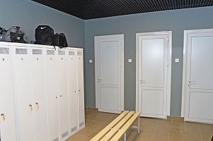 Товарищеским волейбольным матчем ознаменовалось открытие после ремонта корпуса в «Морозовском»